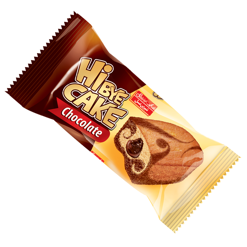 کيک دورنگ مغزدار شيرين عسل