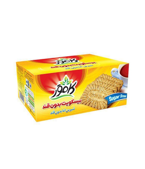 کامور بيسکوئيت بدون شکربا آردگندم