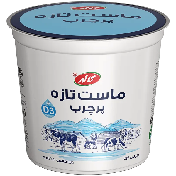 کاله ماست پرچرب650گرم