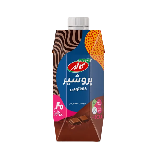 کاله شيرپروتئينه شکلاتي330cc