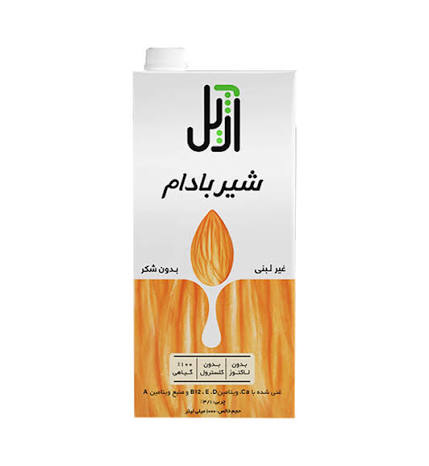 کاله شير بادام1 ليتري