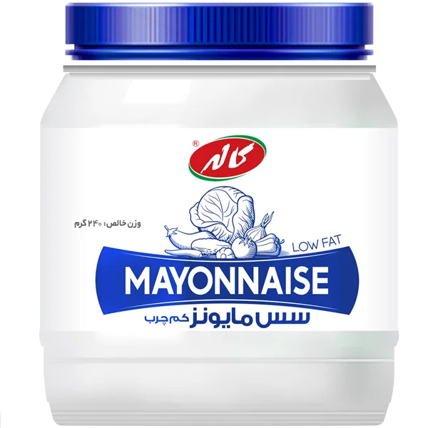 کاله سس مايونزکم چرب 240گرم