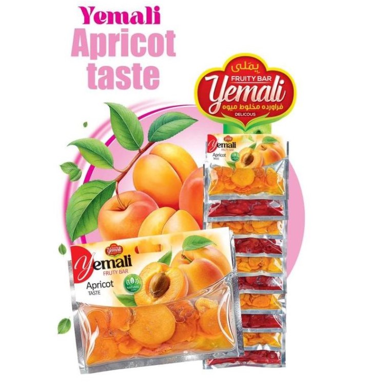 يملي آلو زرد ترش بزرگ