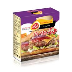 همبرگرويژه 90% گوشت شام شام