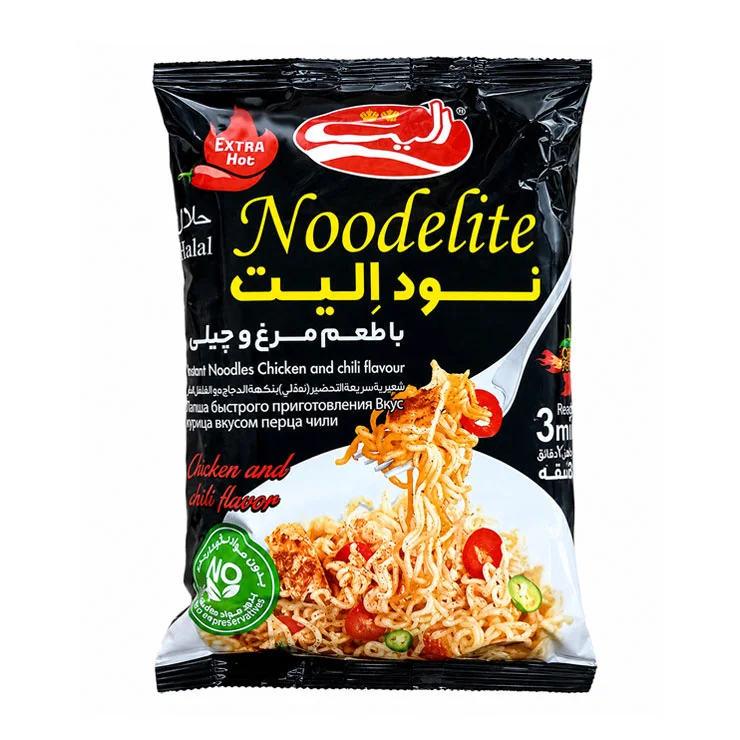 نوداليت باطعم مرغ وچيلي