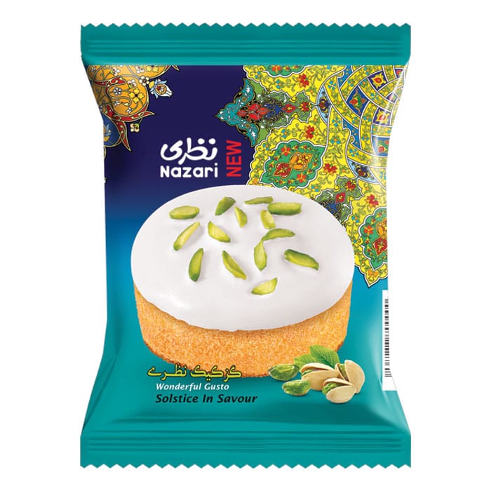 نظري کيک گزبامغز پسته