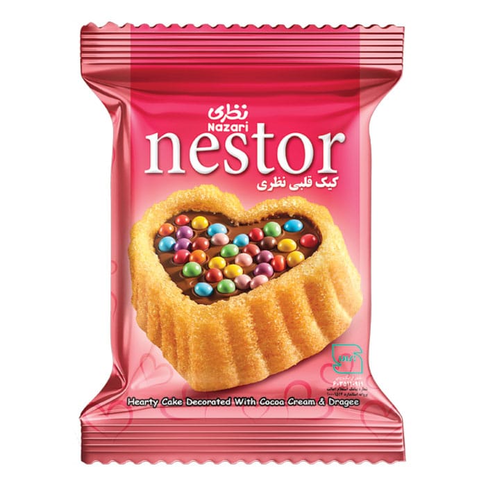 نظري نستور کيک قلبي