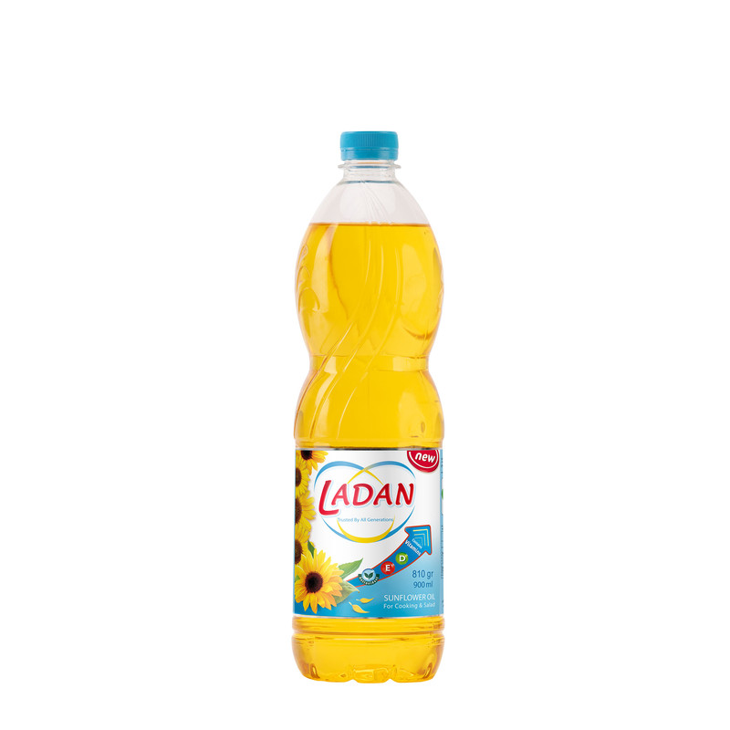 لادن روغن آفتابگردان آبي810گرم