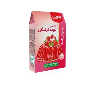 فرمندپودرژله توت فرنگي100گرم