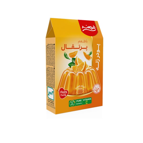 فرمندپودرژله پرتقال100گرم