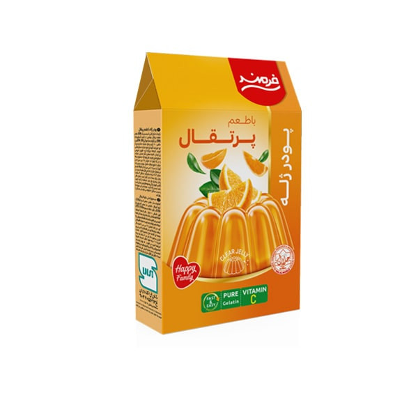 فرمندپودرژله پرتقال100گرم