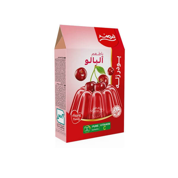 فرمندپودرژله آلبالو100گرم