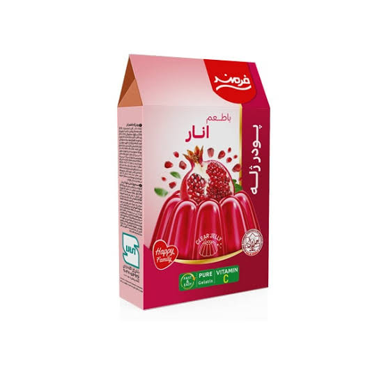 فرمندپودرژله انار  100گرم