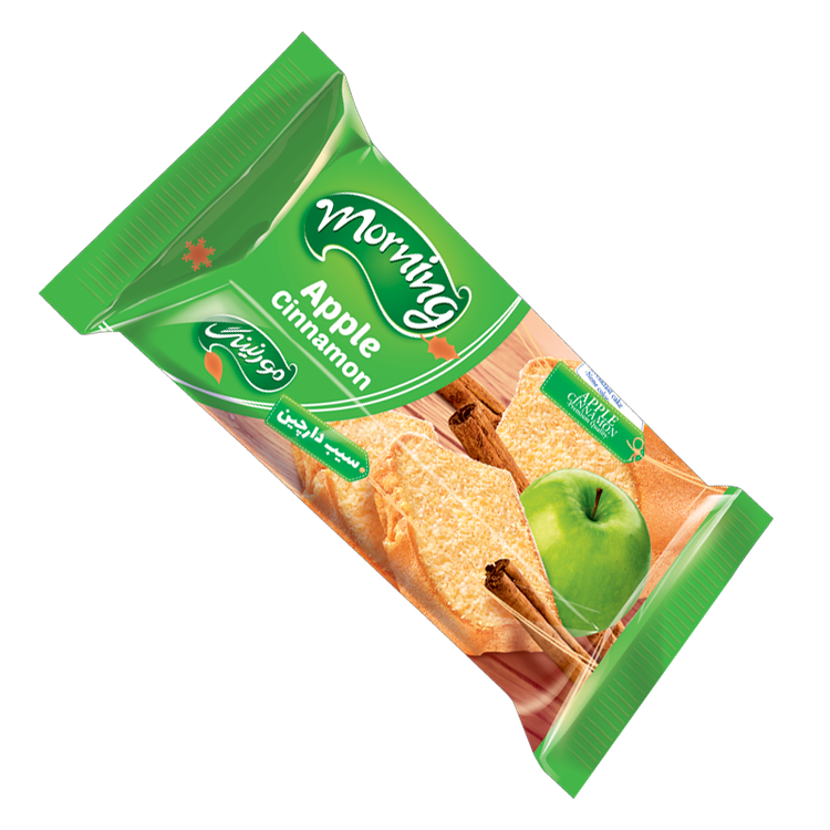 شيرين عسل کيک مورنينگ سيب ودارچين