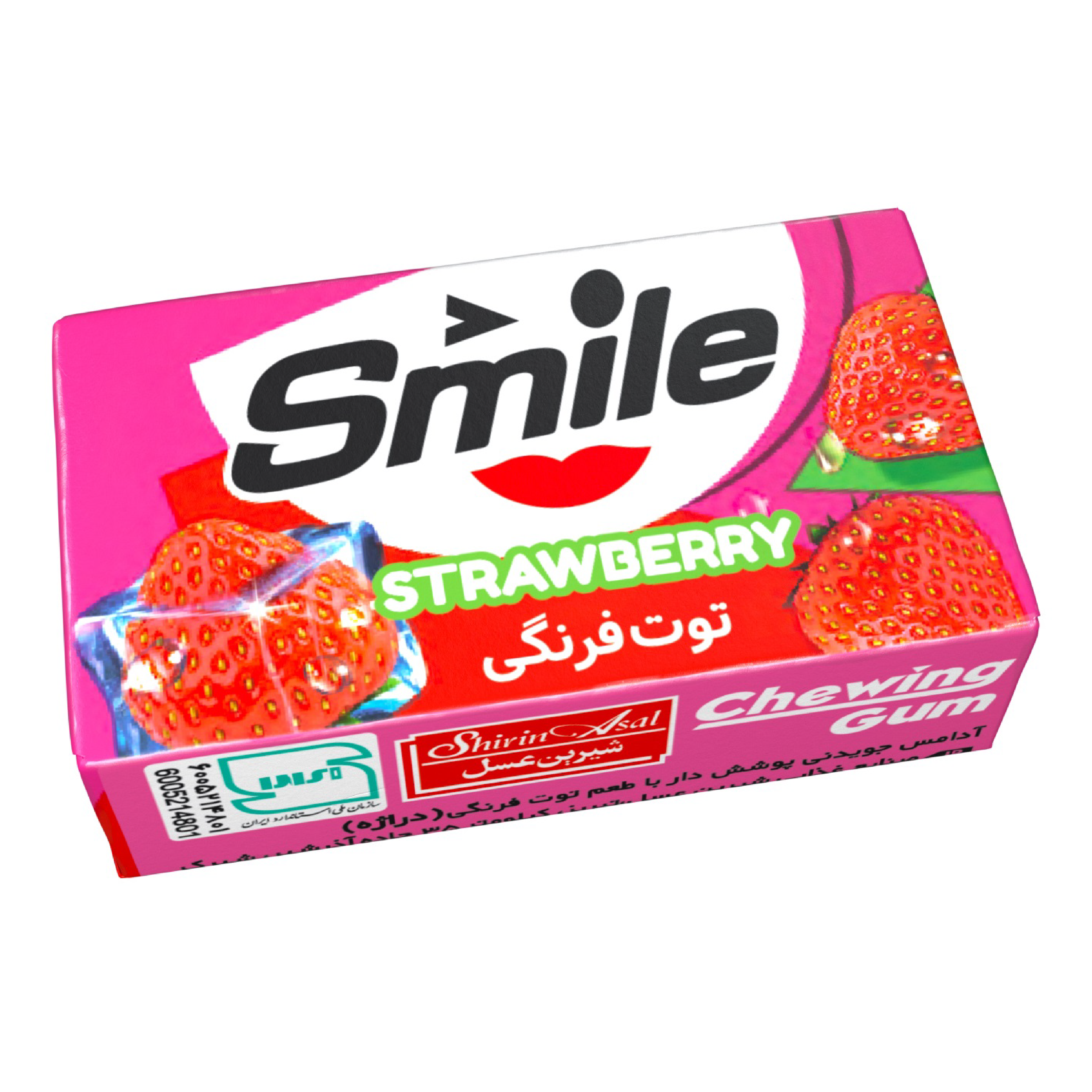 شيرين عسل آدامس دراژه توت فرنگي