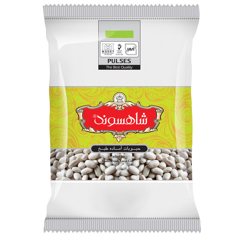 شاهسوند لوبيا سفيدبسته اي 700گرم
