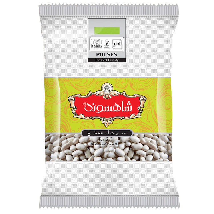 شاهسوند لوبيا سفيدبسته اي 700گرم