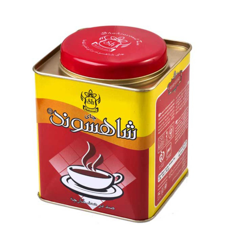 شاهسوند چاي سيلان قوطي فلزي 450گرمي