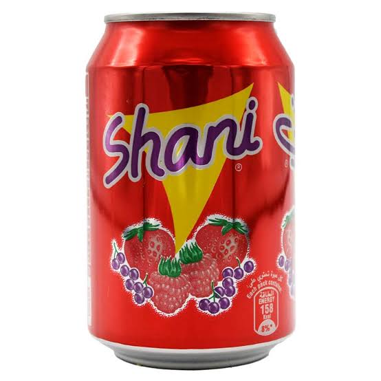 شانتي نوشابه گازدار شاه توت