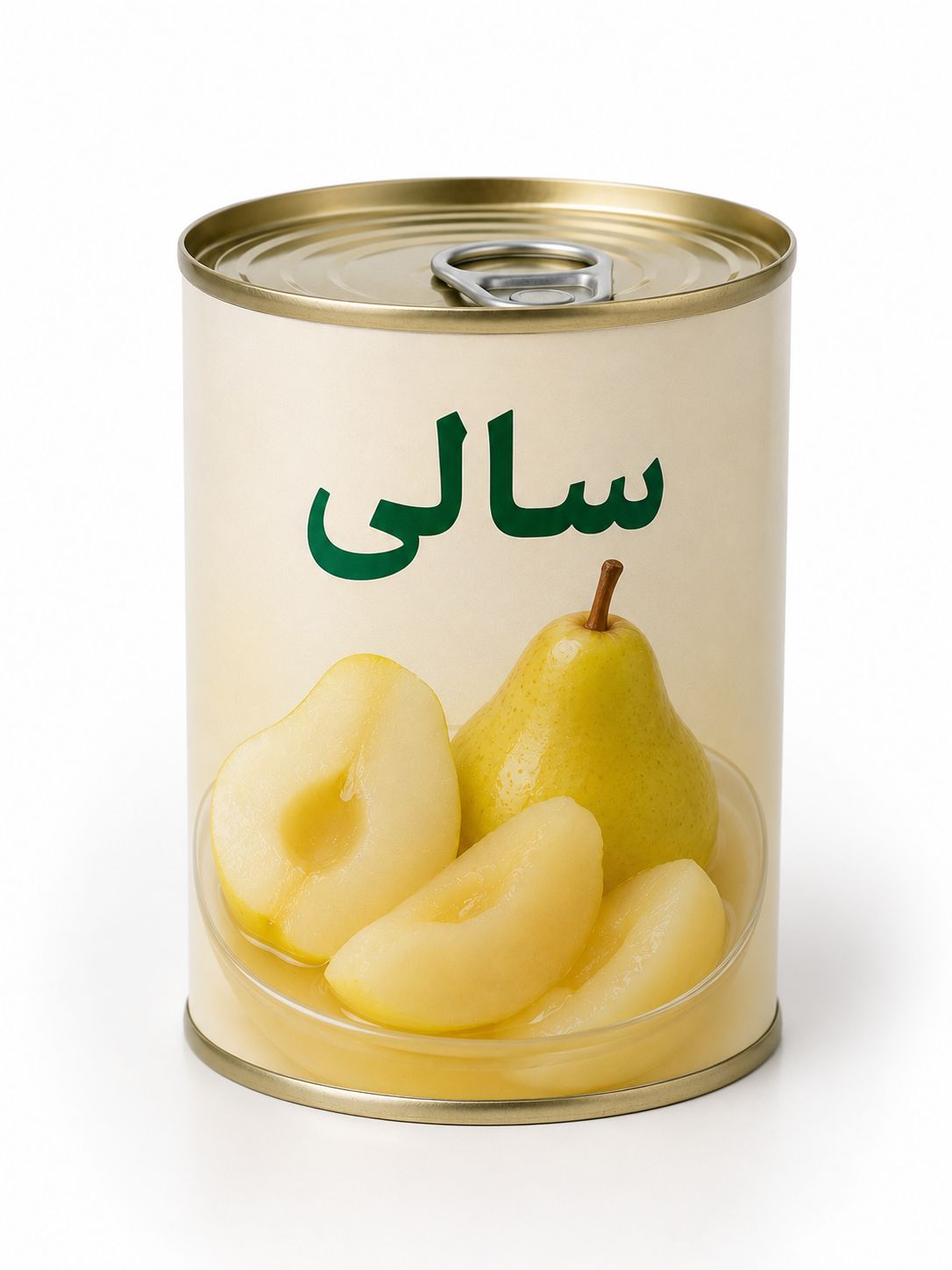 سالي کمپوت گلابي  برش داده شده 370گرم