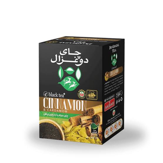 دوغزال چاي سياه بادارچين وهل400گرم
