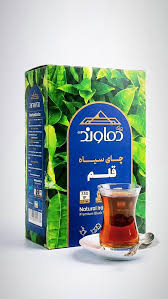 دماوند چايي سياه قلم 350 گرم
