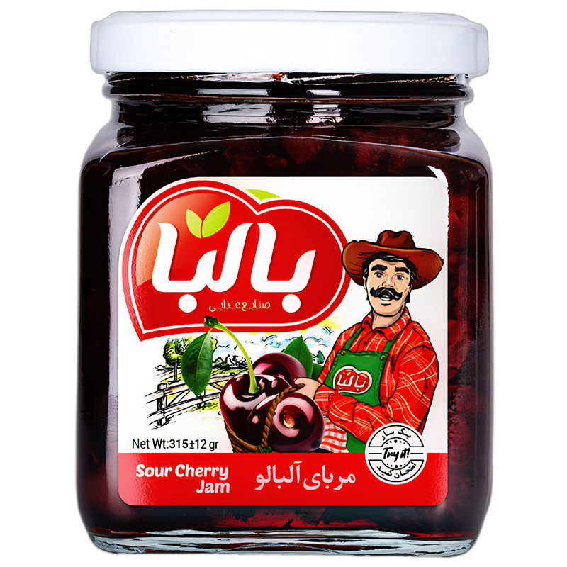 بالبا مربا آلبالو 315 گرم
