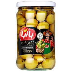 بالبا زيتون شور درشت 660 گرم