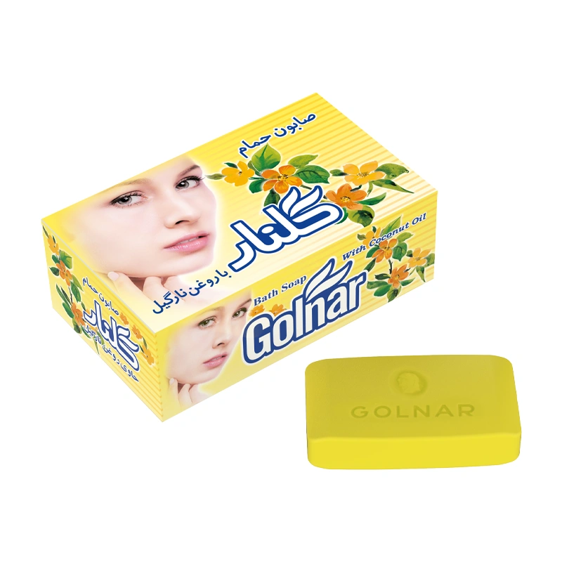 صابون گلنار زرد