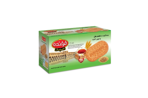 فرخنده بيسکوئيت زبان کنجدي1000گرم