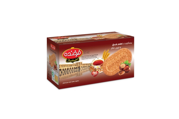 فرخنده بيسکوئيت فندوق1000گرم