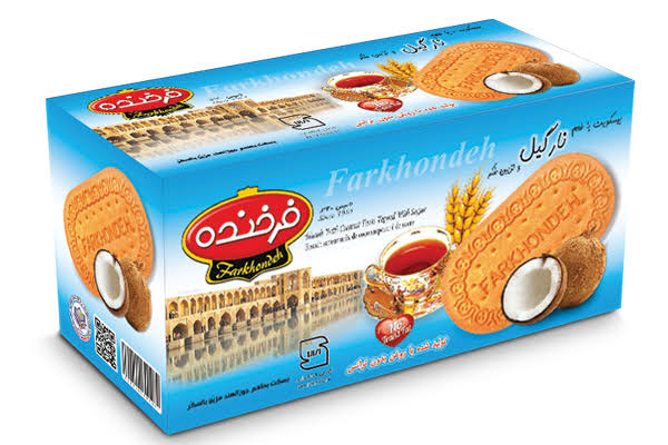 فرخنده بيسکوئيت نارگيلي1000گرم