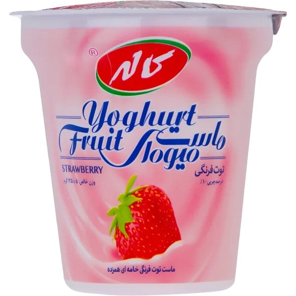 کاله ماست توت جنگلي125گرم