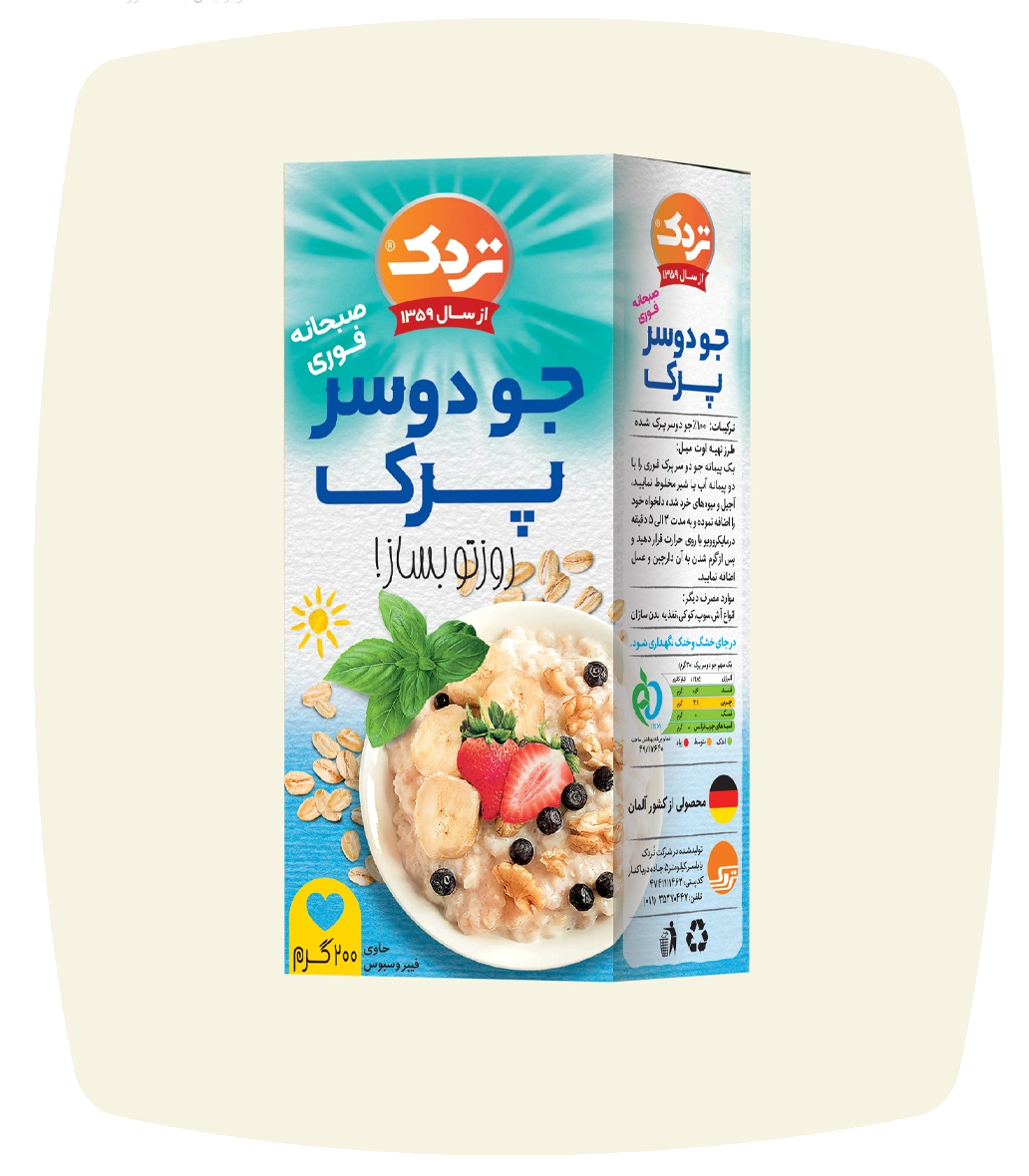 تردک جو دوسرپرک 200گرم