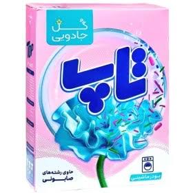 تاپ پودر ماشيني گل جادويي حاوي رشته هاي صابون 500گرم