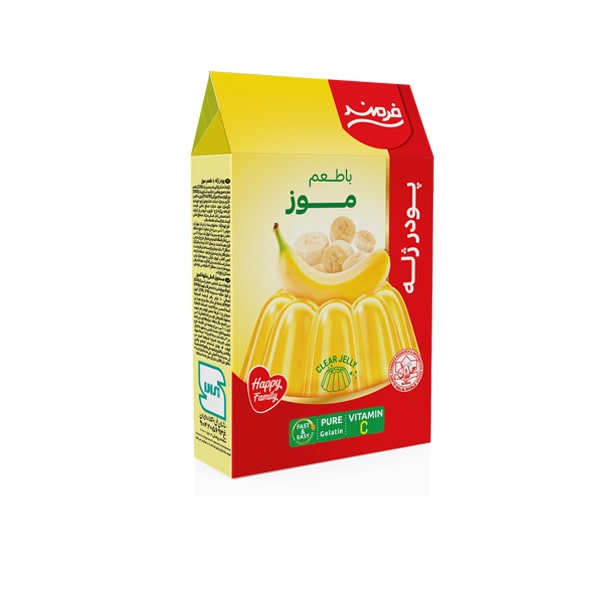پودرژله موزي فرمند