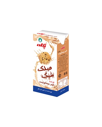پگاه ميلک شيک بيسکوئيتي200ميل