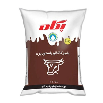 پگاه شيرکاکائو کم چرب800گرم