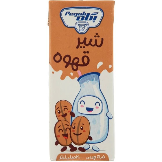پگاه شيرقهوه200cc