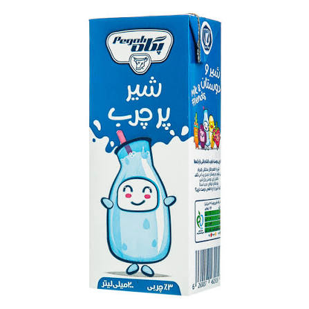 پگاه شيرپرچرب200ميل