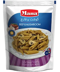 مانا پاستا گوشت وقارچ