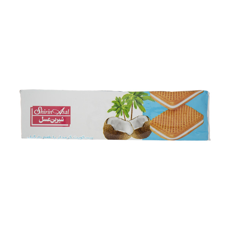 بيسکويت کرمدار نارگيلي شيرين عسل