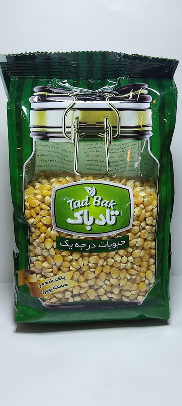 تادباک ذرت 900گرم بسته بندي