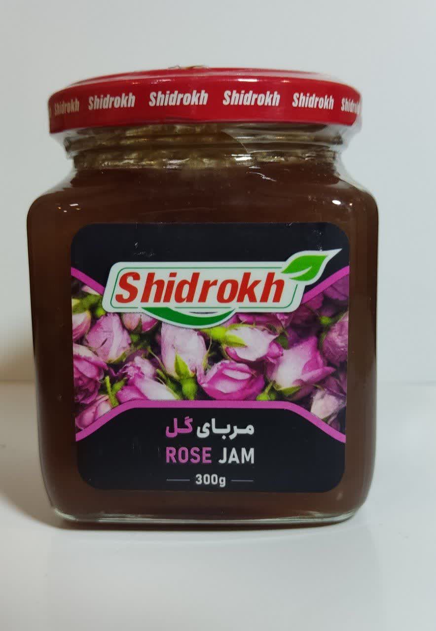 شيدرخ مربا گل سرخ 300 گرم