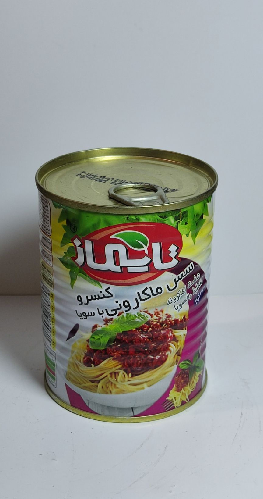 تايماز کنسرو سس ماکاروني باسويا 370 گرمي