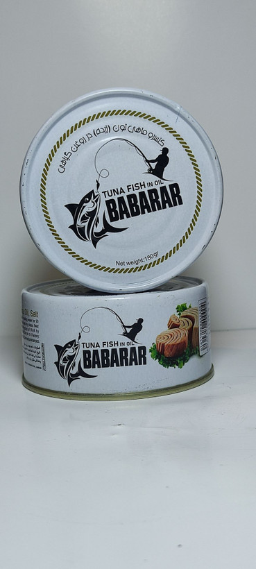 بابارارکنسرو تن ماهي در روغن گياهي