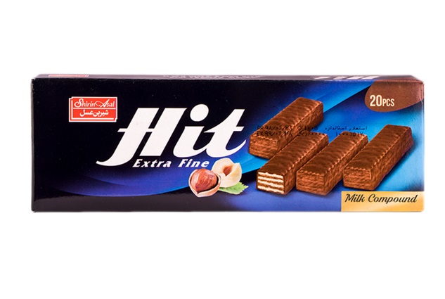 شيرين عسل بيسکوئيت هيت فندقي 160 گرم جعبه اي