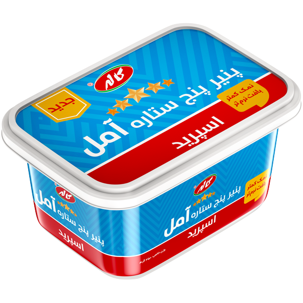 کاله پنير پنج ستاره اسپريد 350گرم