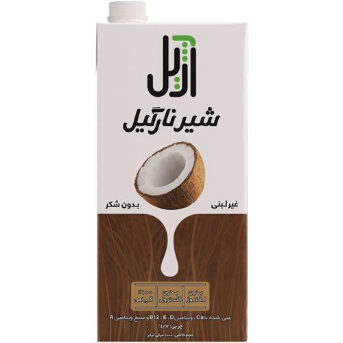 آژيل شير غير لبني نارگيل 1 ليترکاله