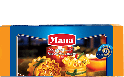 مانا لازانياسريع پخت450گرم